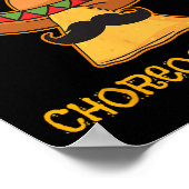 Nacho Average Choreograf Cinco De Mayo Tanz Poster (Ecke)