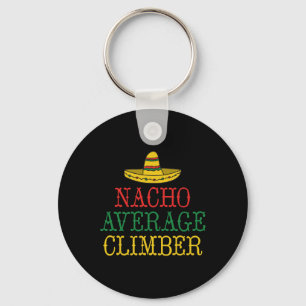 Nacho Average Climber Kletterbaum Felsenkletterer Schlüsselanhänger
