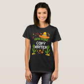 Nacho Average Copy Writer Cinco De Mayo T-Shirt (Vorne ganz)