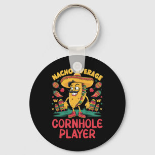 Nacho Average Cornhole Player Cinco De Mayo Mexica Schlüsselanhänger