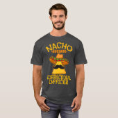Nacho Average Correction Officer Gefängnis Cinco T-Shirt (Vorne ganz)
