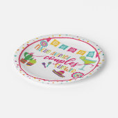 Nacho Average Couples Dusche Party Plate - WH Pappteller (Schrägansicht)