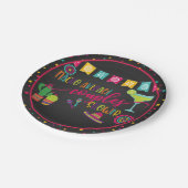 Nacho Average Couples Dusche Party Plate - WH Pappteller (Schrägansicht)