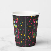 Nacho Average Couples Duschpapier Cup - schwarz Pappbecher (Rechts)