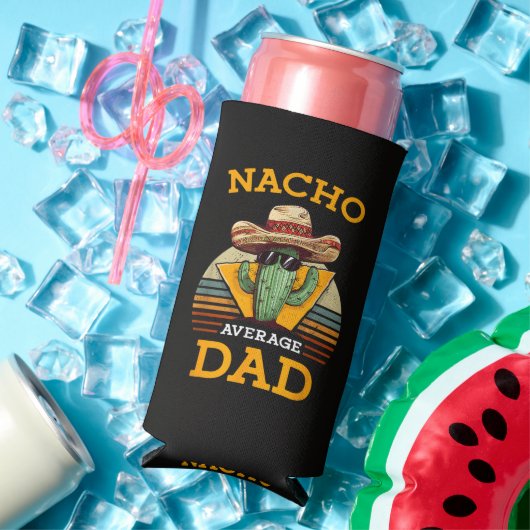 Nacho Average Dad Lustig Selters Dosenkühler (In Situ Sommer)