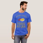 Nacho Average Darts Player Funny Hispanic Button T-Shirt (Vorne ganz)