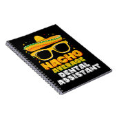 Nacho Average Dental Assistant Cinco De Mayo Notizblock (Rechte Seite)