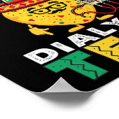 Nacho Average Dialyse Tech Hämodialyse Cinco De Poster (Ecke)