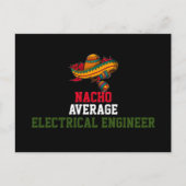 Nacho Average Electrical Engineer Postkarte (Vorderseite)
