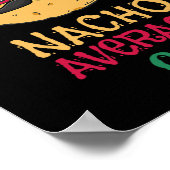 Nacho Average Eli Vorname Funny Taco Poster (Ecke)