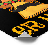Nacho Average Er Nurse Cinco De Mayo Fiesta Emerge Poster (Ecke)