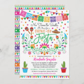 Nacho Average Fiesta Drive Through Baby Shooter Einladung (Vorne/Hinten)