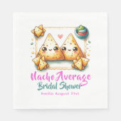Nacho Average Fiesta! Letztes Party Brautparty Serviette (Vorderseite)