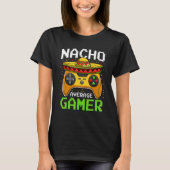 Nacho Average Gamer Cinco De Mayo Video Games Boys T-Shirt (Vorderseite)