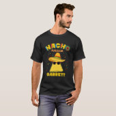 Nacho Average Garrett Personalisiert Name Cinco De T-Shirt (Vorne ganz)