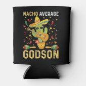 Nacho Average Godson Godchild Boy Cinco de Mayo Dosenkühler (Vorderseite)