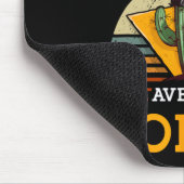 Nacho Average Golfer Funny Mexican Golf Player Cha Mousepad (Ecke)