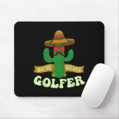 Nacho Average Golfer - Golf liebender Golfturnier Mousepad (Mit Mouse)