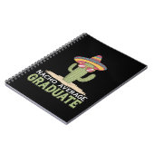 Nacho Average Graduate Cactus Abschluss Mexican Notizblock (Linke Seite)