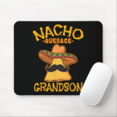 Nacho Average Grandson Grandchild Mexican Cinco De Mousepad (Mit Mouse)