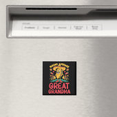 Nacho Average Great Oma Mexican Matching Cinco Magnet (In Situ (Geschirrspüler))