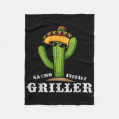 Nacho Average Griller - Grillen Fleecedecke (Vorderseite)