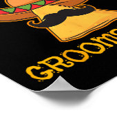 Nacho Average Groomswoman Mexican Cinco De Mayo Fi Poster (Ecke)