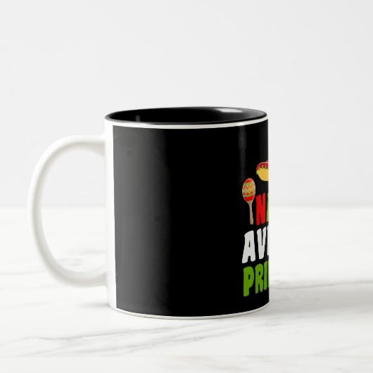 Nacho Average Haupt Zwei-Tone-Kaffee-Tasse Zweifarbige Tasse (Links)