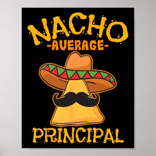 Nacho Average Hauptadministrator Director Cin Poster (Vorne)