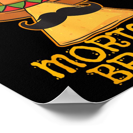 Nacho Average Hypothekenmakler Agent Cinco De Poster (Ecke)