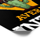 Nacho Average Intern Funny New Job Coworker Office Poster (Ecke)