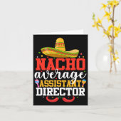Nacho Average Istant Director Mexican Cinco De May Karte (Gelbe Blume)