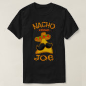 Nacho Average Joe Personalisiert Name Funny Introv T-Shirt (Design vorne)