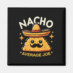 Nacho Average Joe Personalisierter Name Lustiger M Magnet