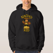 Nacho Average Kid Kind Junge Kleinkind Cinco De Hoodie (Vorderseite)