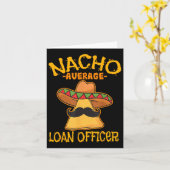 Nacho Average Kreditvorstand Originator Cinco De M Karte (Gelbe Blume)