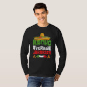 Nacho Average Librarian Cinco De Mayo Mexican Fies T-Shirt (Vorne ganz)