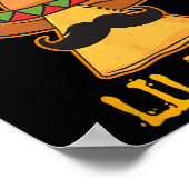 Nacho Average Lil Bro Cinco De Mayo Mexican Brothe Poster (Ecke)