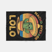 Nacho Average Lolo Matching Mexican Cinco De Mayo Fleecedecke (Vorderseite (Horizontal))