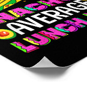 Nacho Average Lunch Lady Cinco De Mayo Fiesta Poster (Ecke)