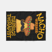 Nacho Average Magier Meuse Cinco De Mayo P Fleecedecke (Vorderseite (Horizontal))