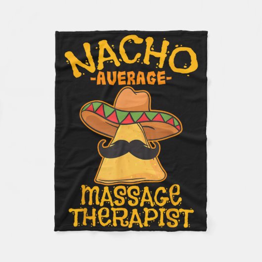Nacho Average Magier Meuse Cinco De Mayo P Fleecedecke (Vorderseite)