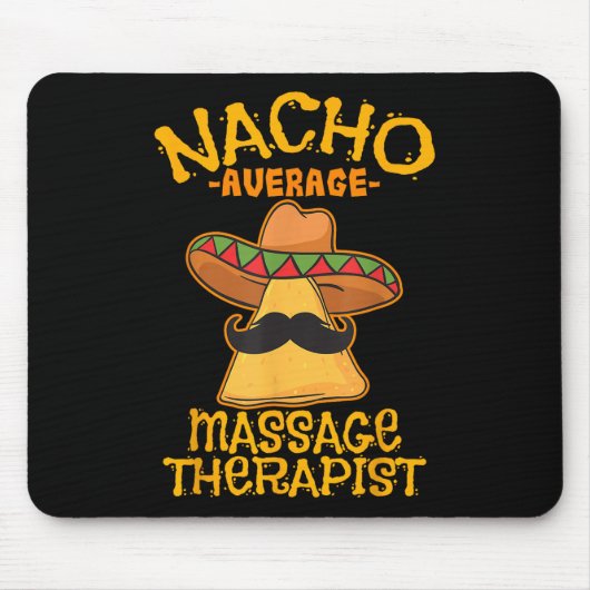 Nacho Average Magier Meuse Cinco De Mayo P Mousepad (Vorne)