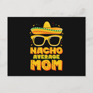 Nacho Average Mama Cinco De Mayo Matching Family Postkarte