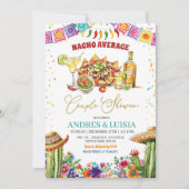 Nacho Average Margaritas Blumendusche Einladung (Vorderseite)