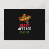 Nacho Average Mason Postkarte (Vorderseite)