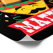 Nacho Average Matthew Funny Cinco De Mayo Matthew Poster (Ecke)
