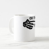 Nacho Average Maura Personalisiert Name Funny Taco Kaffeetasse (Vorderseite Links)