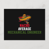 Nacho Average Mechaniker Postkarte (Vorderseite)