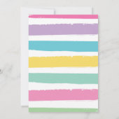 Nacho Average Mexican Fiesta Baby Shower Einladung (Rückseite)